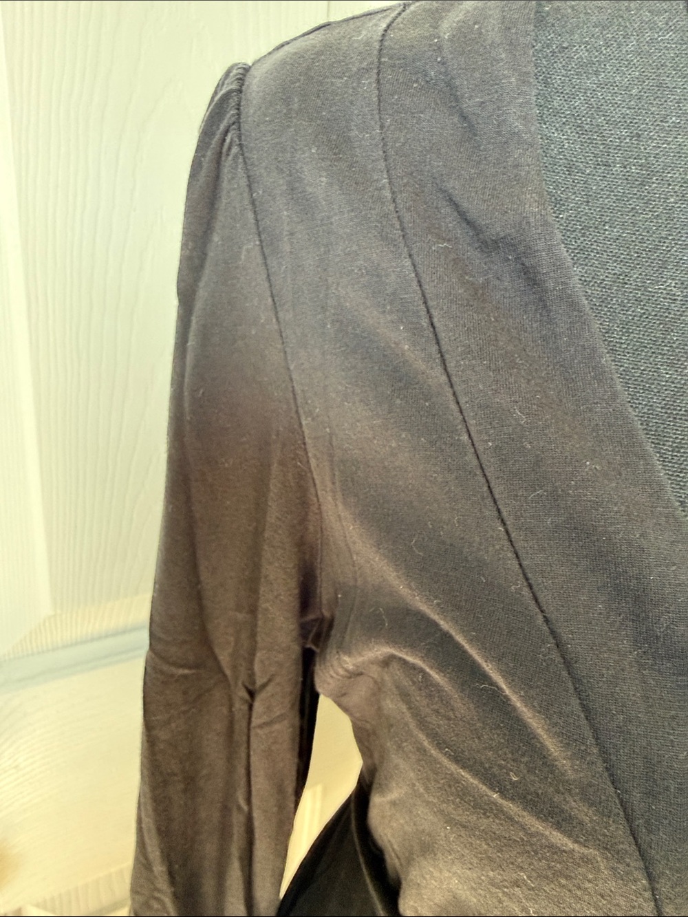 GAP Black Knit Top with Logo Tag - Picture 3 of 5